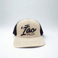 Iao Valley Burlap Snapback Trucker Hat