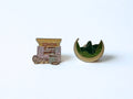 Mahina Farms Maui Logo & Farmstand Soft Enamel Pin 2-Pack