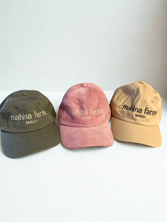 Mahina Farms Maui Embroidered Dad Hat