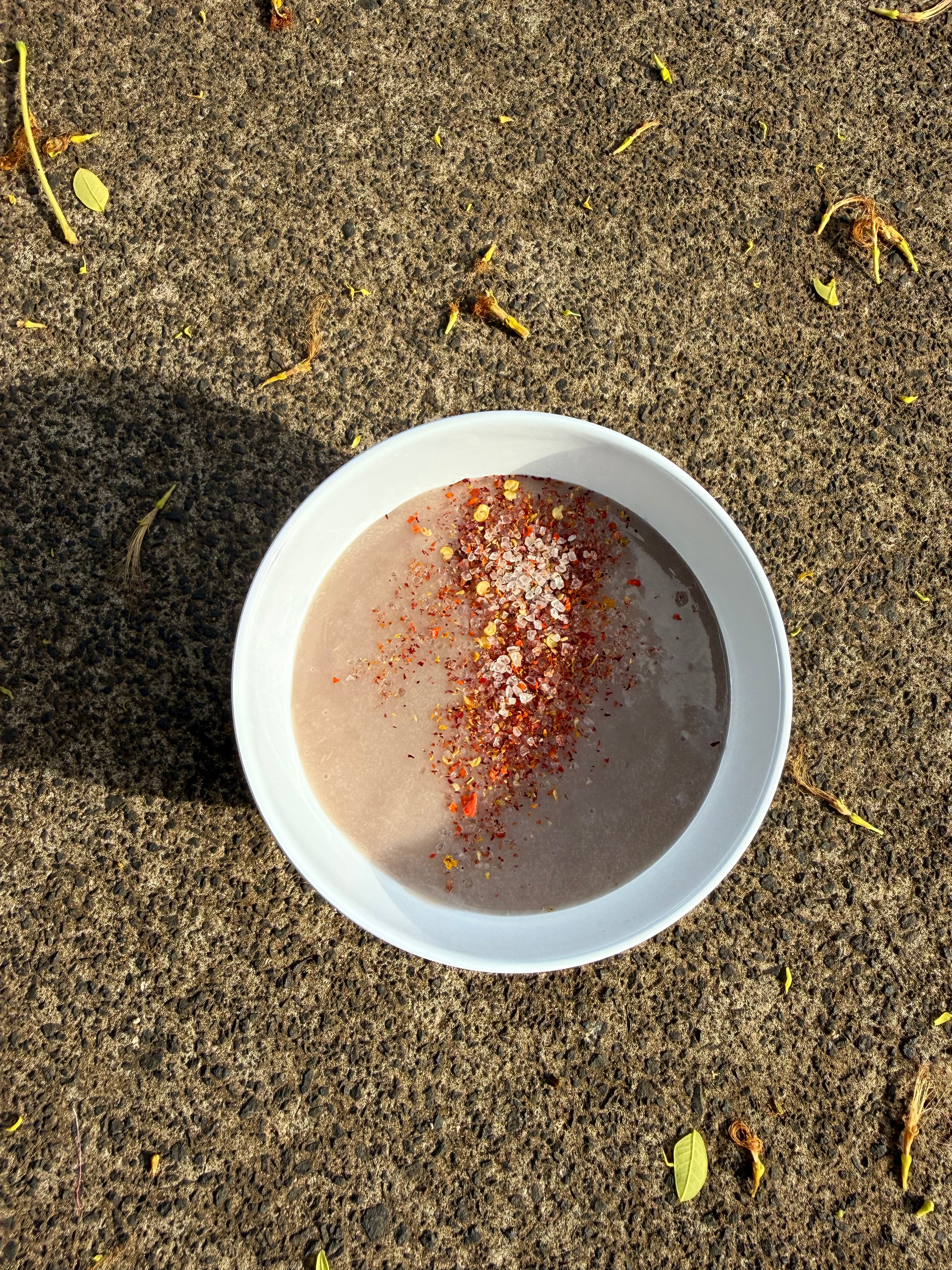 Gourmet Hawaiian Chili Pepper and Nasturtium Spicy Sea Salt