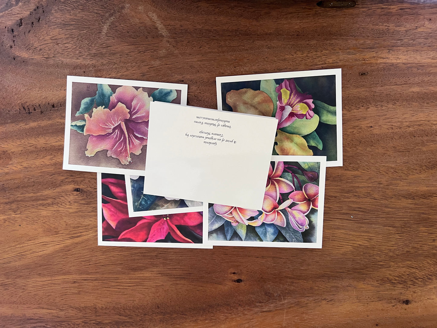 Flowers of Hawaii Greeting Cards