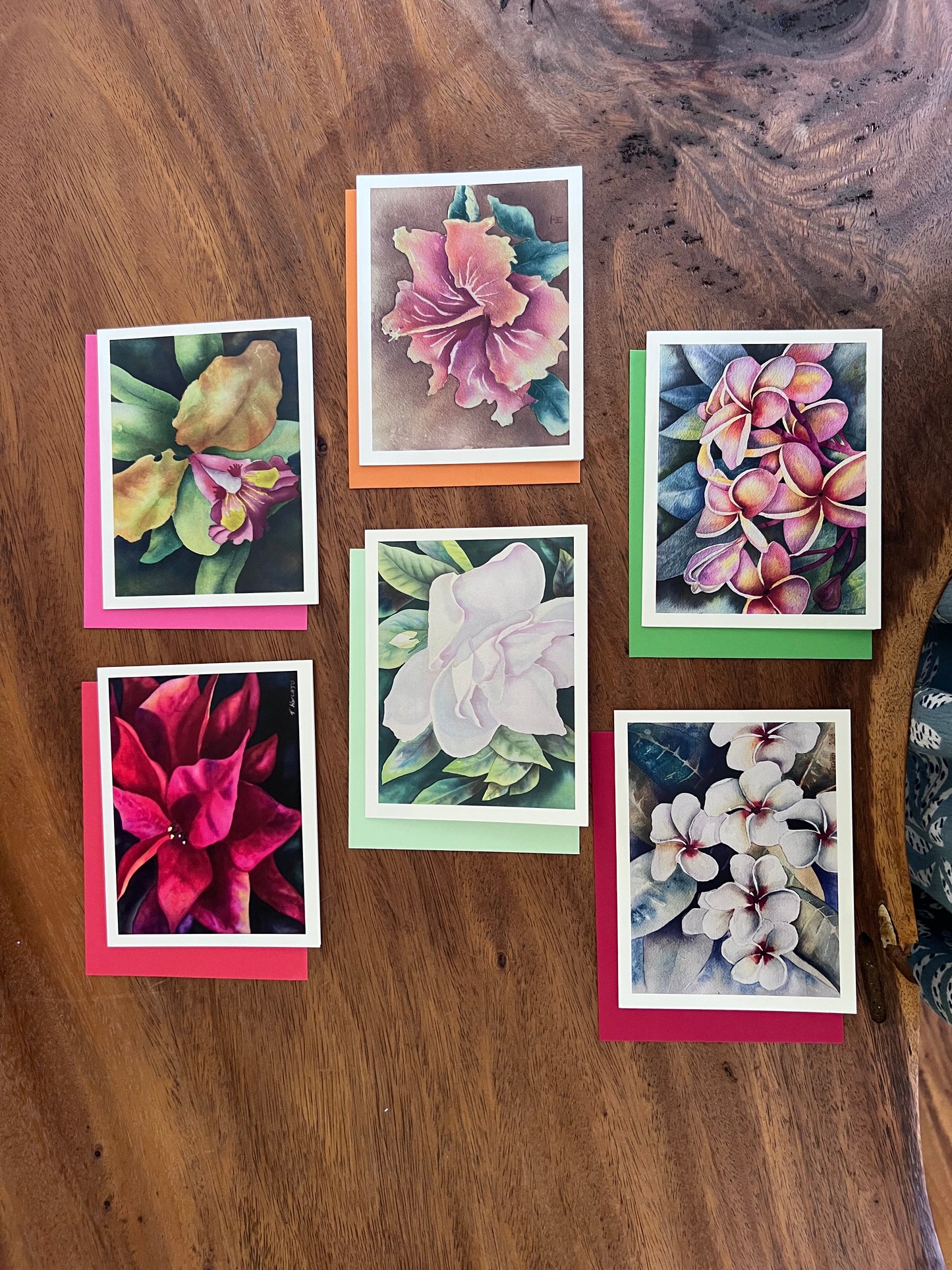 Flowers of Hawaii Greeting Cards
