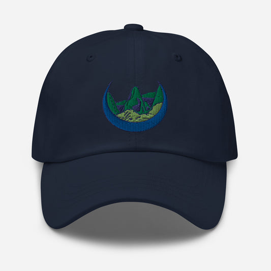 Embroidered Mahina Farms Logo Dad hat