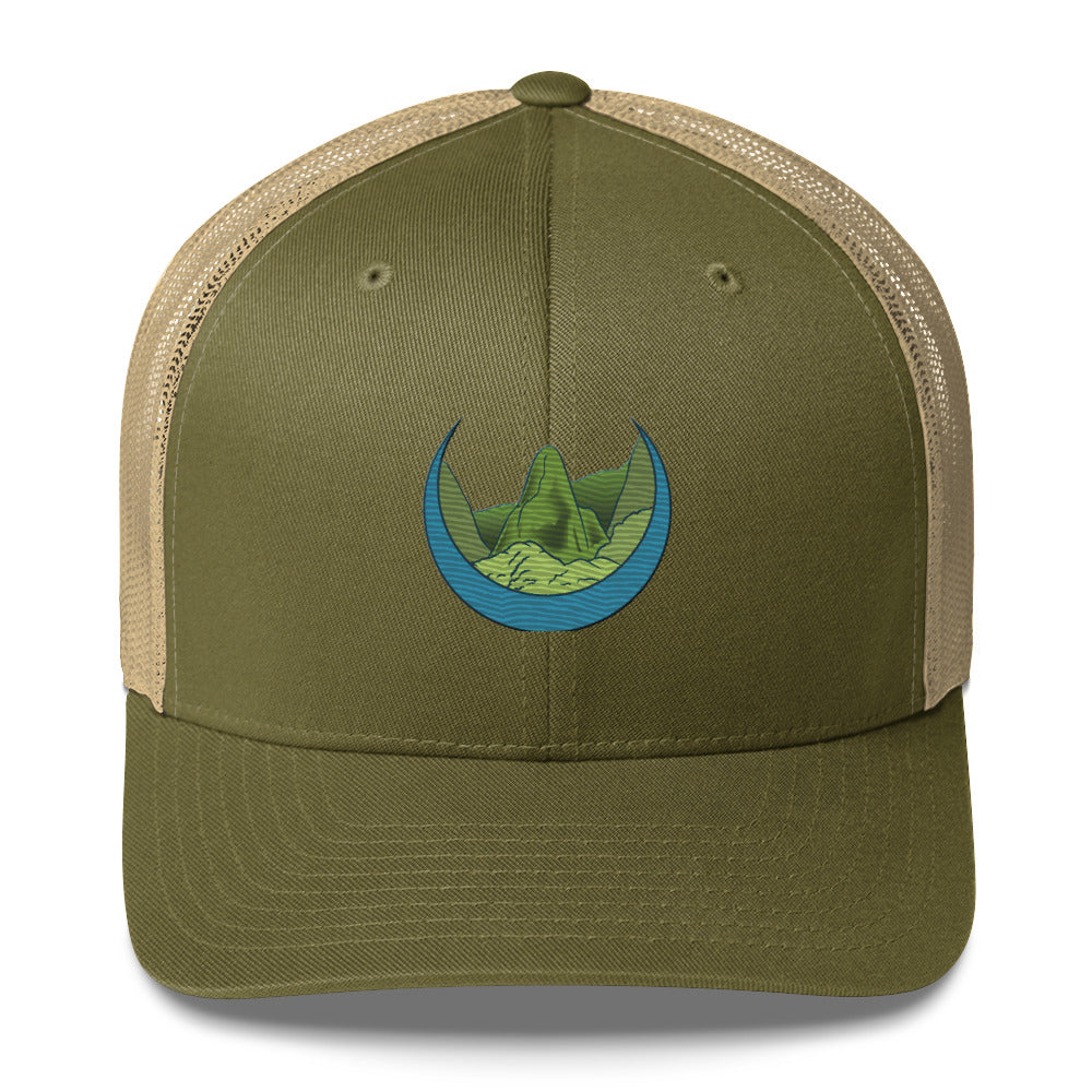 Embroidered Mahina Farms Logo Trucker Cap