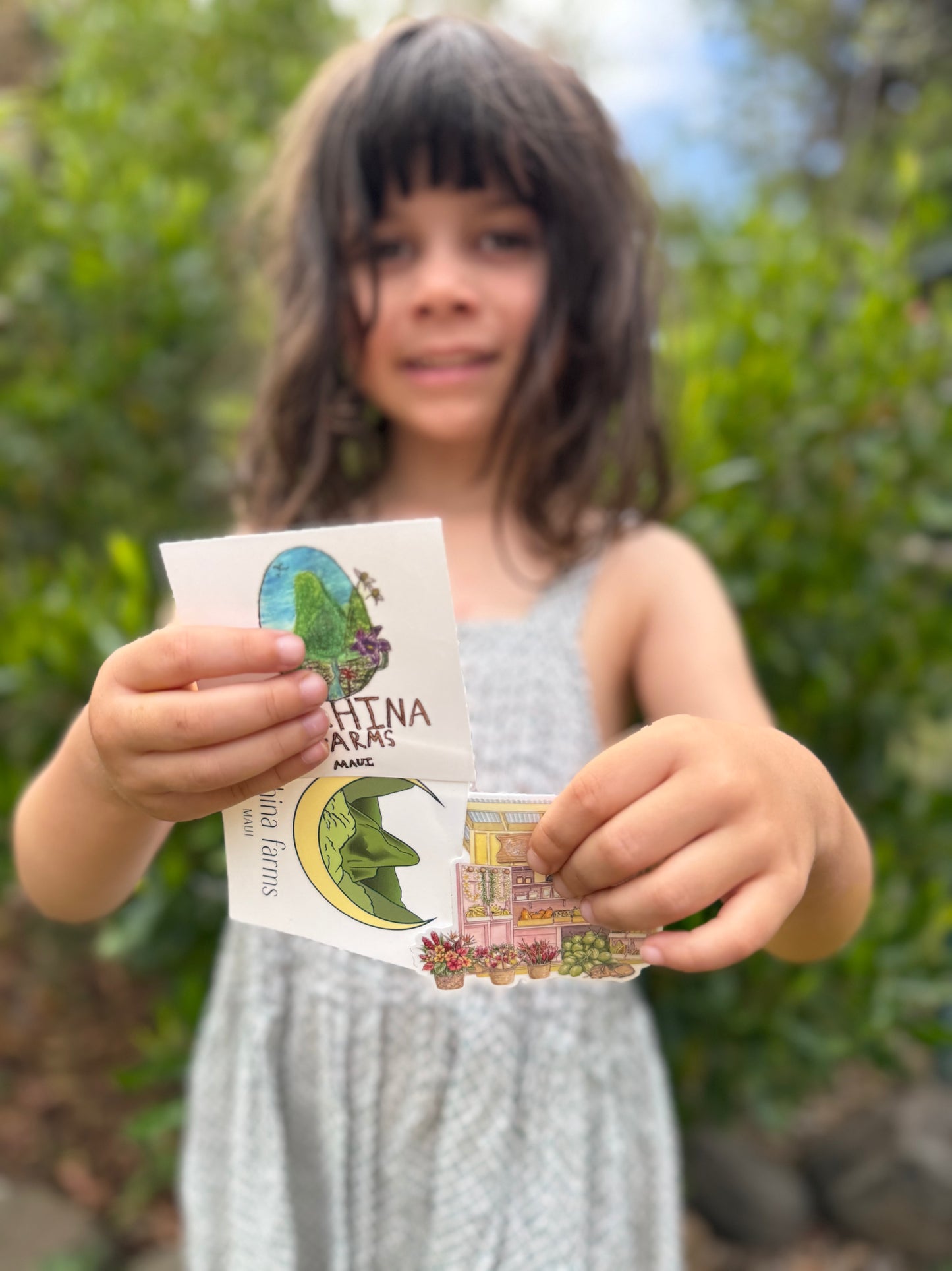 Mahina Farms Rebuild Maui Vinyl Sticker Pack (3-Pack)