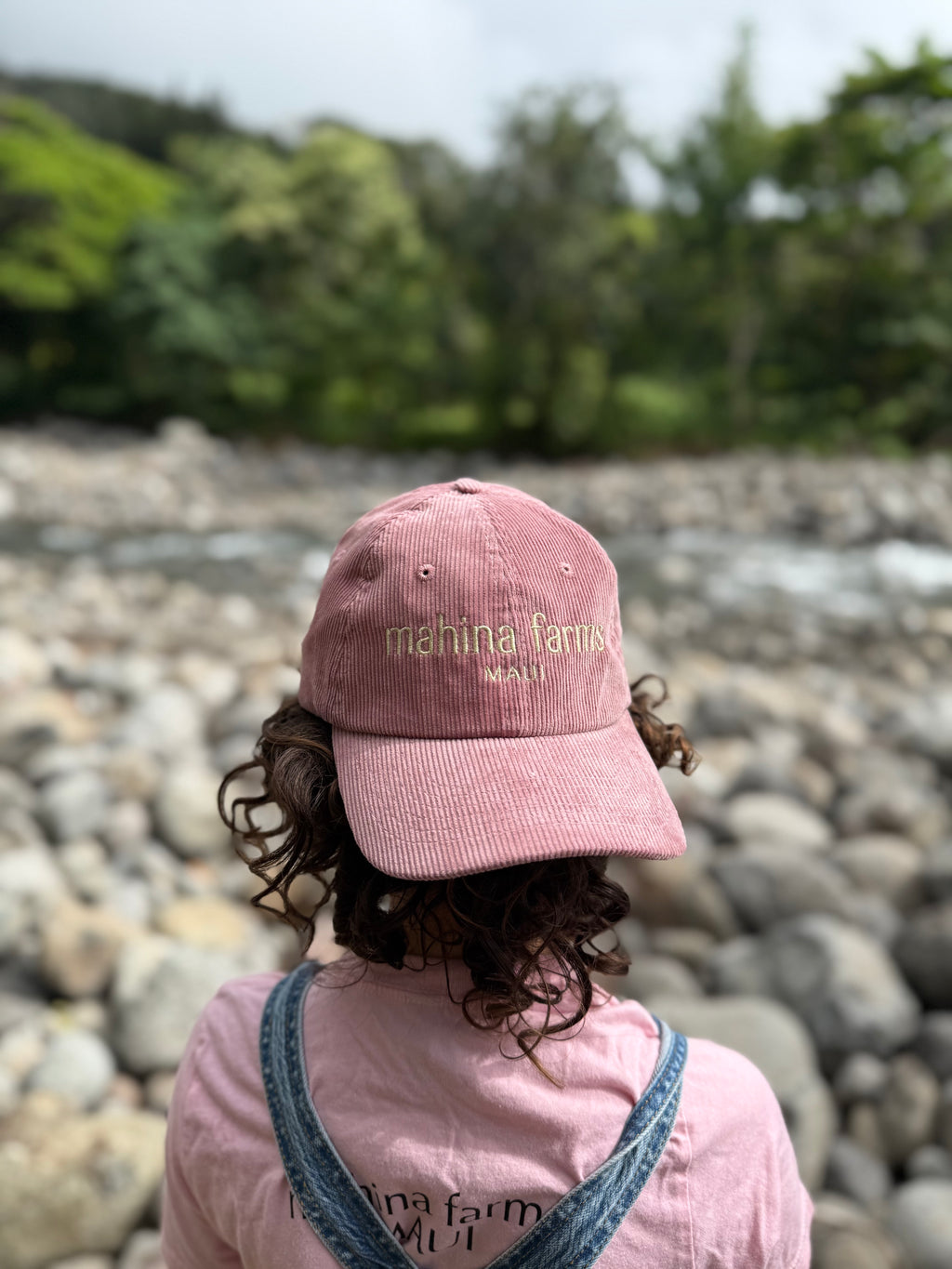 Mahina Farms Maui Embroidered Dad Hat