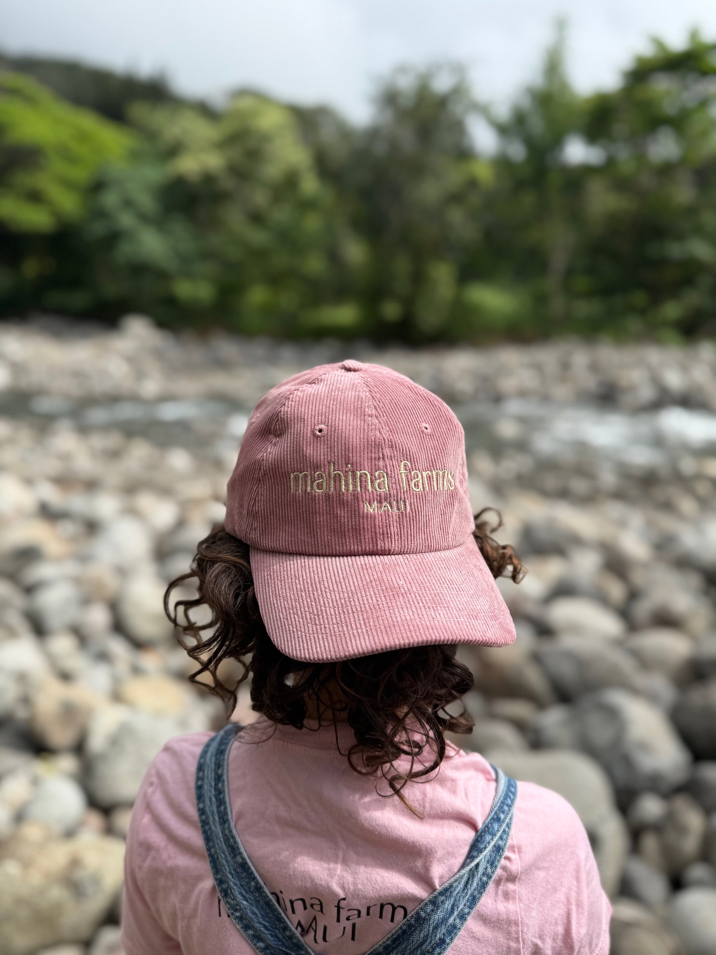 Mahina Farms Maui Embroidered Dad Hat